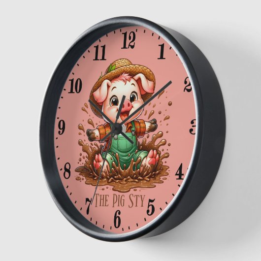 Grappig varkensstal tekst toevoegen (Hoek)