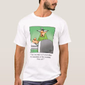 Grappig Vasectomie Humor T-shirt (Voorkant)