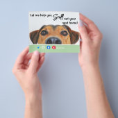 grappig vastgoed dat je de volgende homofoon eruit flyer (Hand)