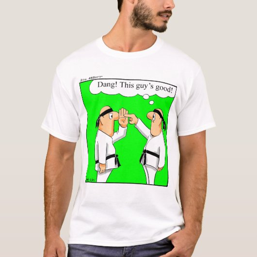 Grappig vechtsport T-shirt (Voorkant)