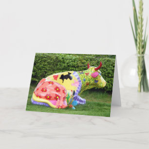 Grappig vegan wenskaart kaart
