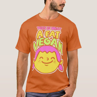 Grappig veganistisch ontwerp Vegetarisch 2 T-shirt