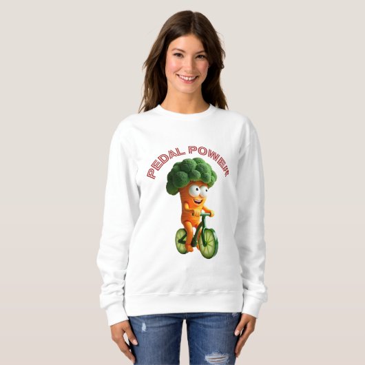 Grappig Veggie Rider T-shirt (Voorkant volledig)