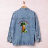 Grappig Veggie Rider T-shirt Denim Jacket (Hangar)
