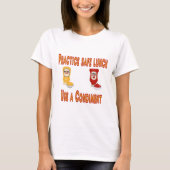 Grappig Veilig Lunch T-shirt (Voorkant)