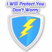 Grappig veiligheids citaat - Arbeider met helm Sticker (Voorkant)