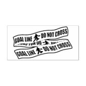 Grappig veld Hockey Goalie Custom Stamp Zelfinktende Stempel (Design)