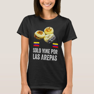 Grappig Venezuela vlag Comida Venezolana Arepas Ba T-shirt