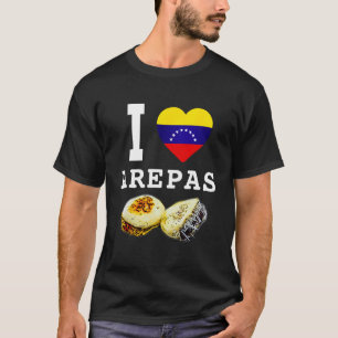 Grappig Venezuela Voedselvlag Comida Venezolana I T-shirt