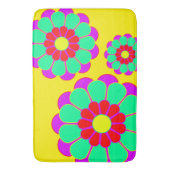 Grappig ventilator Power Bloom I + je rug. en idee Badmat (Voorkant Verticaal)