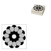 Grappig ventilator Power Bloom I + je rug. en idee Rubberstempel (Gestempeld)