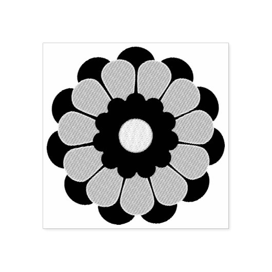 Grappig ventilator Power Bloom I + je rug. en idee Rubberstempel (Afrduk)