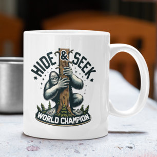 Grappig Verberg & Zoek Wereldkampioen Bigfoot Koffiemok