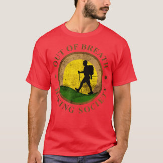 Grappig verbijsterd uit Breath Hiking Society Desi T-shirt