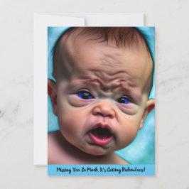 Grappig verdrietig Miss Mist u Vriendschap kaart S