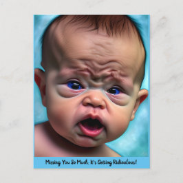 Grappig verdrietig Miss Mist u Vriendschap kaart S