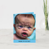 Grappig verdrietig Miss Mist u Vriendschap kaart S (Voorkant)