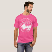 Grappig Verdwenen Bos Camping Wandelen T Shirt (Voorkant volledig)