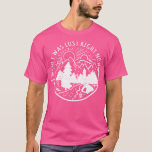 Grappig Verdwenen Bos Camping Wandelen T Shirt