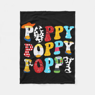 Grappig Verhaal Poppy Speelgoed Boy Verhaal Vader Fleece Deken