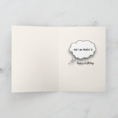 Grappig Verjaardag Beer in de zomer Bossen Kaart (Binnen)