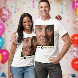Grappig Verjaardag Crew Foto Age Fun Hilarisch T-shirt