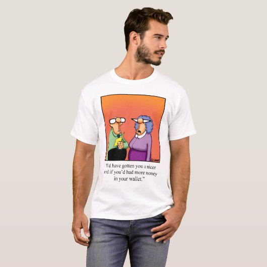 Grappig verjaardag T-shirt (Voorkant volledig)
