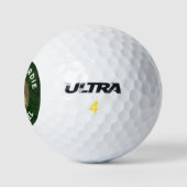Grappig verjaardag verzamelobject golfballen (Logo)