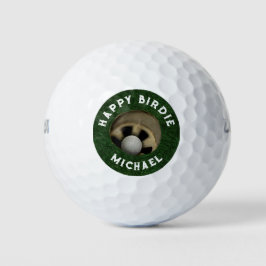 Grappig verjaardag verzamelobject golfballen