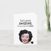 Grappig Verjaardag Volwassen Wenskaart Bedankkaart (Voorkant)