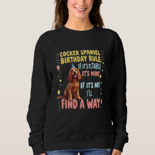 Grappig verjaardagscadeau Cocker Spaniel hond Trui
