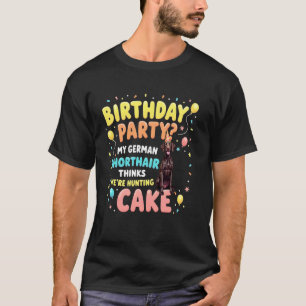Grappig Verjaardagscadeau Duitse Korthaar Hond T-shirt