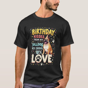 Grappig verjaardagscadeau Engelse Bulldog Hond T-shirt