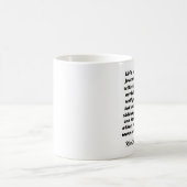 Grappig verjaardagscadeaus mok citeert cadeautjes  (Center)