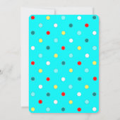 Grappig verjaardagsfeestje kaart (Achterkant)