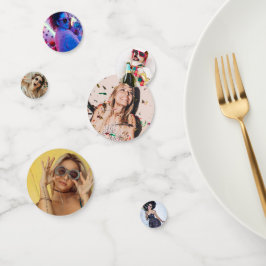 Grappig verjaardagsfeestje voor haar BDay Face Con Confetti