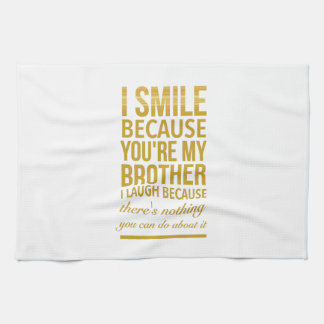 Grappig verjaardagsgeschenken voor broers van grot theedoek