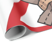 Grappig Verkeer Jam Knot Waarschuwing Road Sign Cadeaupapier (Rol Hoek)