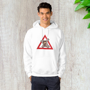 Grappig Verkeer Jam Knot Waarschuwing Road Sign Hoodie