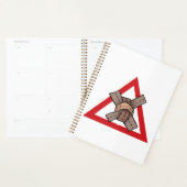 Grappig Verkeer Jam Knot Waarschuwing Road Sign Planner (Display)