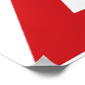 Grappig Verkeer Jam Knot Waarschuwing Road Sign Poster (Hoek)