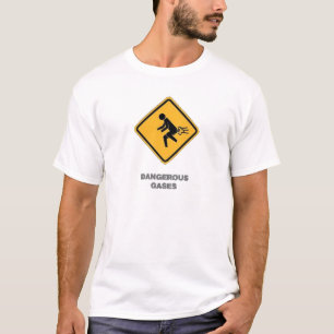 grappig verkeersbord t-shirt