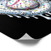 Grappig Verkoop Druppel Ice Cream Druppelend Respe Poster (Hoek)