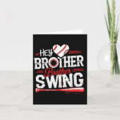 Grappig Verkopen Hey Broer Swing Kaart (Voorkant)