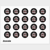 Grappig Verkopen Hey Broer Swing Ronde Sticker (Vel)