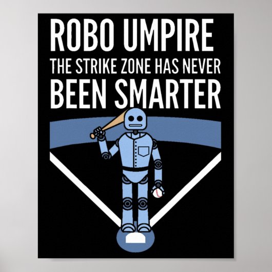 Grappig Verkopen Robo Robot Umpire Poster (Voorkant)