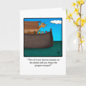 Grappig Verlaat Verjaardag Kaart (Gele Bloem)