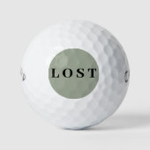 Grappig Verloren Callaway Humor Golfballen (Voorkant)