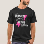 Grappig Vermont Shirten Gewoon een Vermont meisje  T-shirt (Voorkant)