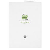 Grappig "Vermoord een boom voor Jezus" Vrolijk ker (Achterkant)